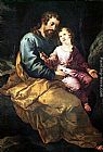 Joseph Wall Art - St Joseph and the Child